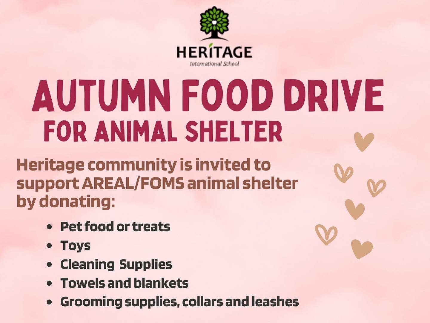 Animal Shelter Food Drive 1